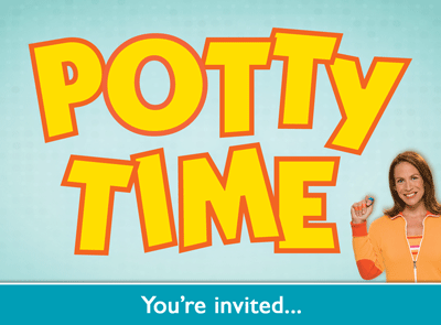 Potty Time Workshop Invitation